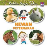 Balita Ingin Tahu : Hewan Peternakan