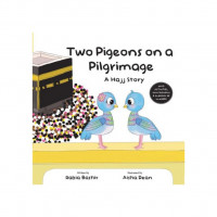 Two pigeons on a pilgrimage